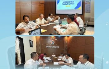 Kepala Kantor BPN Bondowoso Pimpin Coffee Morning Bedah DIPA 2025