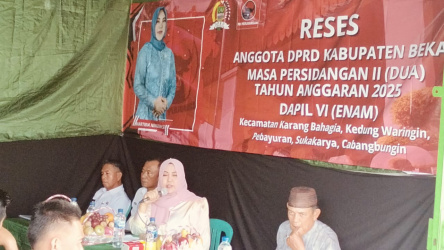 Reses ll Anggota DPRD Martina Ningsih S.E Kabupaten Bekasi Tahun Anggaran 2025 Davil Vl