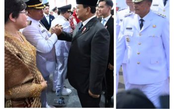 Presiden Prabowo Lantik Bupati Dan Wakil Bupati Karo di Istana Kepresidenan Jakarta