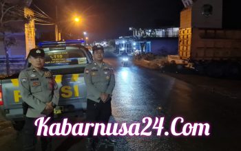 Polsek Talang Ubi Laksanakan Patroli Rutin Pada Selasa Malam