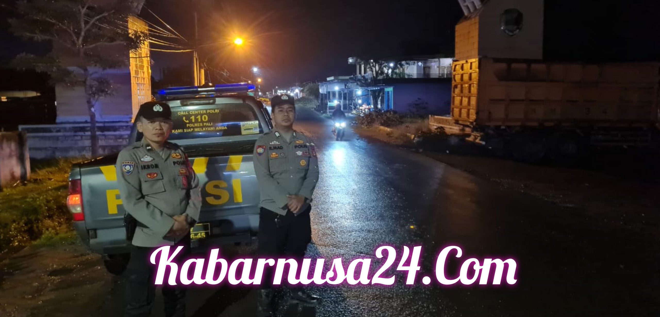 Polsek Talang Ubi Laksanakan Patroli Rutin Pada Selasa Malam