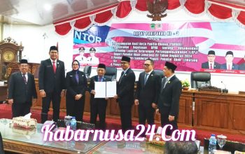 Dewan Perwakilan Rakyat Kabupaten PALI Gelar Rapat Paripurna