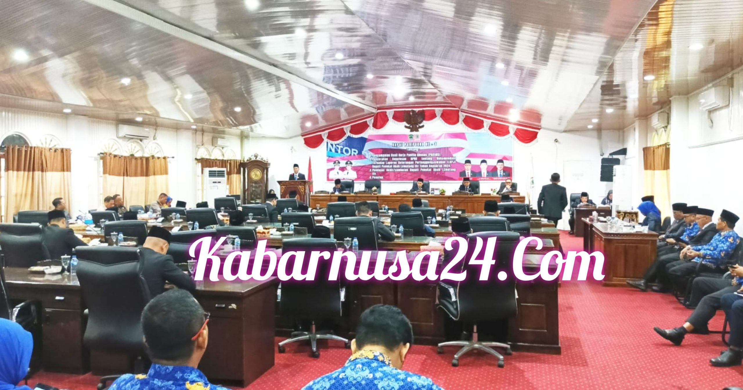 Dewan Perwakilan Rakyat Kabupaten PALI Gelar Rapat Paripurna