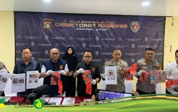 Konferensi Pers yang digelar Polda Sumatera Selatan@Kabarnusa24.com