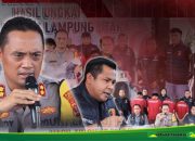 Konferensi Pers yang digelar Polres Lampung Utara