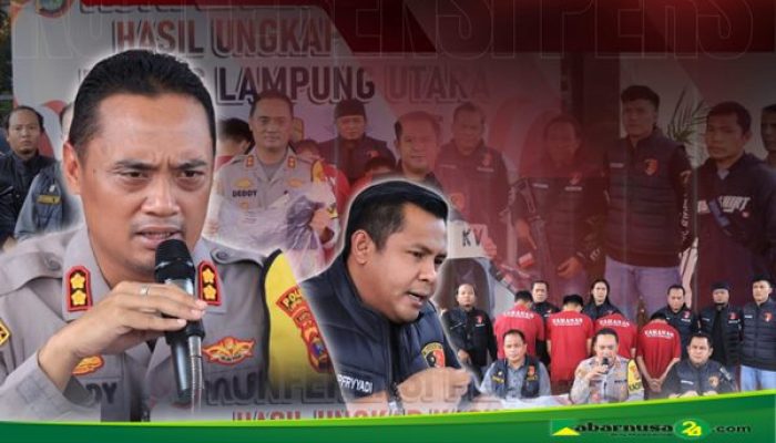 Polres Lampung Utara Ungkap Kasus Pencurian Mobil dan Pemerkosaan