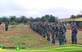 Semangat Membara di Gandus, Satgas TMMD 123 Siap Mengukir Sejarah