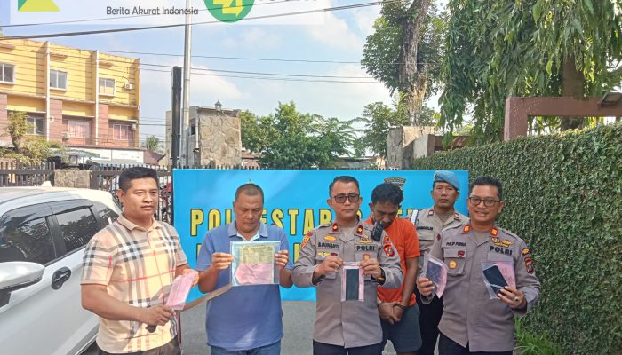 Polsek Sunggal Tangkap 2 Perampok Modus Kencan, Korban Nyaris Diperkosa dan Dibunuh