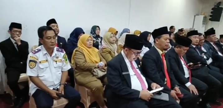 Rapat Paripurna Dengan Agenda Pengesahan Jadwal kegiatan Pembahasan Laporan keterangan Pertanggung Jawaban LKPJ Bupati PALI Tahun 2024
