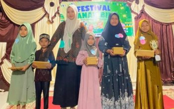 Cerdas Beriman dan Berprestasi, Mahasiswa KKN kelompok 49 Sukses Menggelar Festival Anak Bie