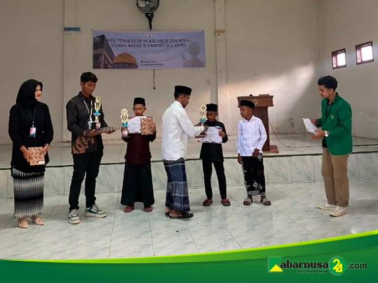 Mahasiswa KKN di Kecamatan Lapang Gelar MTQ