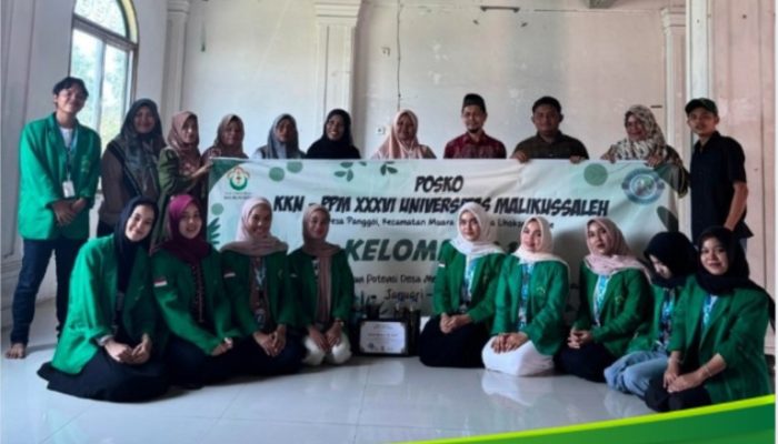 Mahasiswa KKN PPM Universitas Malikussaleh Kelompok 14 Gelar Edukasi Pembuatan Eco Enzyme di Desa Panggoi