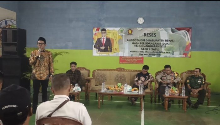 Reses Perdana Ahmad Saepudin dari Fraksi Gerindra Komisi IV, Tampung Aspirasi Warga Desa Sukasari Kabupaten Bekasi