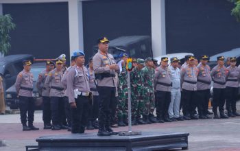 Polres Metro Bekasi Gelar Apel Pasukan Operasi Keselamatan Jaya 2025 Jelang Bulan Suci Ramadhan