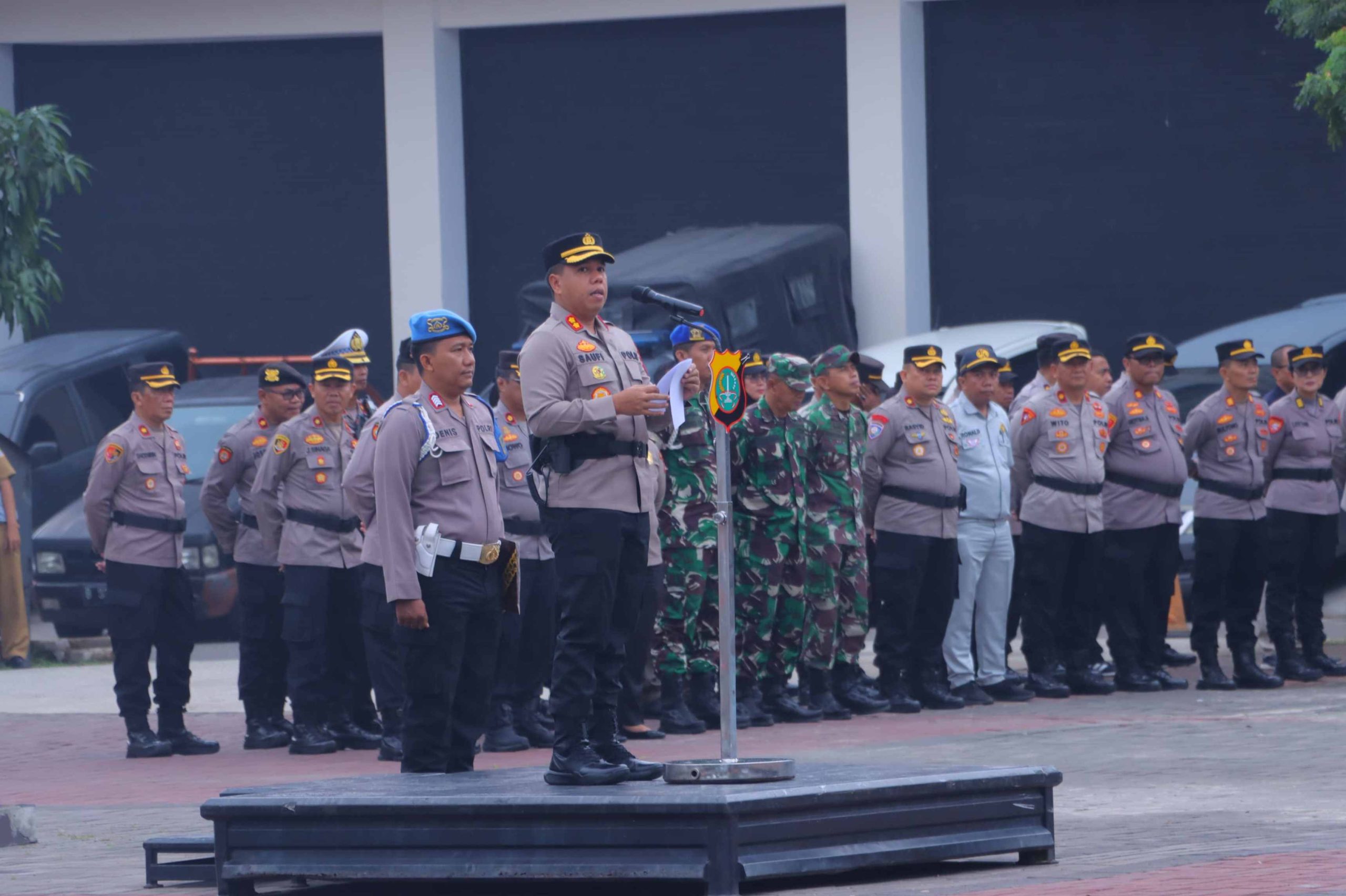 Polres Metro Bekasi Gelar Apel Pasukan Operasi Keselamatan Jaya 2025 Jelang Bulan Suci Ramadhan