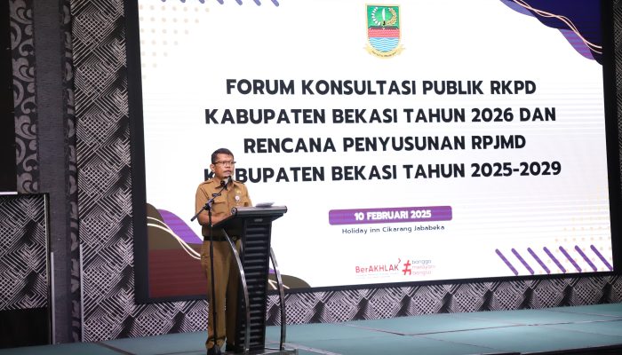 Pemkab Bekasi Gelar Forum Konsultasi Publik Penyusunan RKPD dan RPJMD