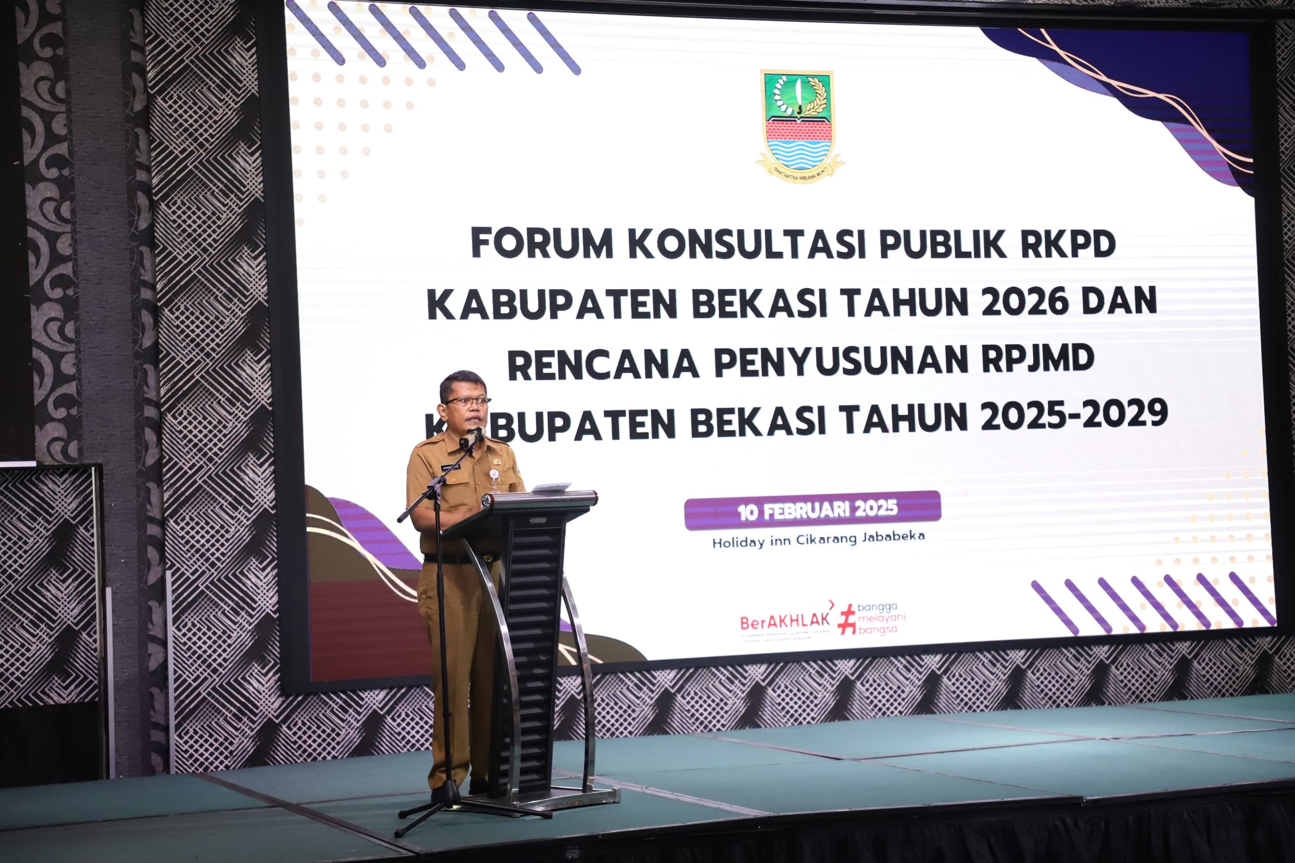 Pemkab Bekasi Gelar Forum Konsultasi Publik Penyusunan RKPD dan RPJMD