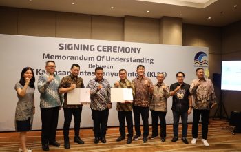 Perumda Tirta Bhagasasi dan PT KLBS Tandatangani MoU Penyediaan Air Bersih untuk Kawasan Industri MM2100