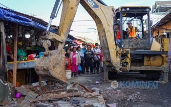 Pemerintah Kabupaten Karo Lakukan Penertiban di Pusat Pasar Berastagi