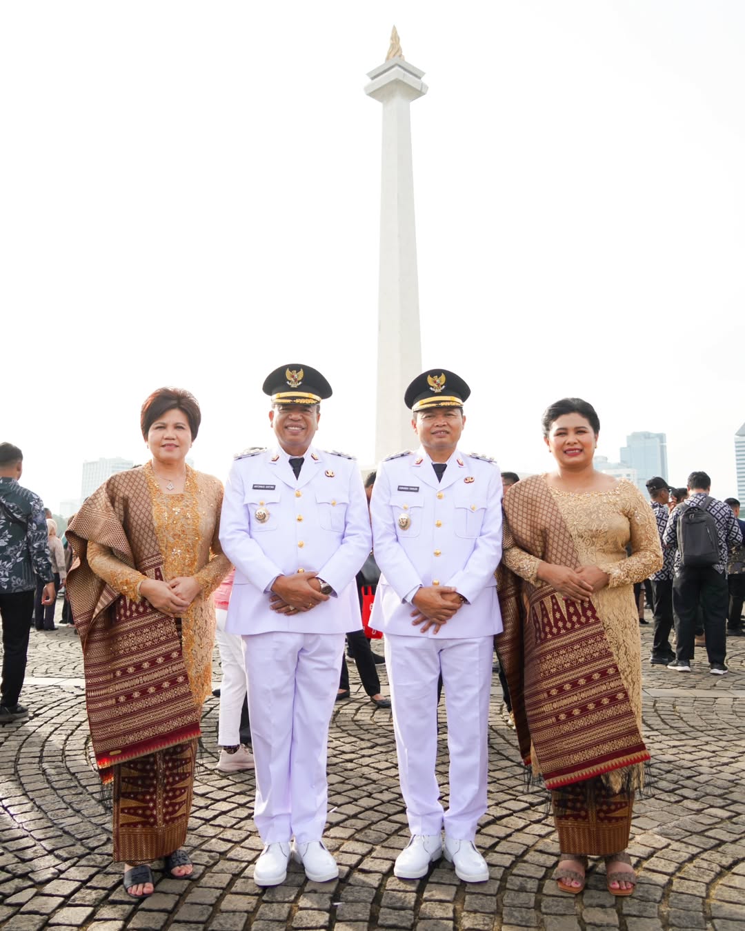 Presiden Prabowo Lantik Bupati Dan Wakil Bupati Karo di Istana Kepresidenan Jakarta