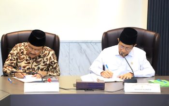 Kemenag & Kemensos Sinergi Penguatan Program Sosial Keagamaan, Termasuk Madrasah Rakyat