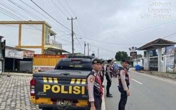 Jaga Kamtibmas Bulan Ramadhan,Sat Samapta Polres Lampung Utara Intensifkan Patroli R4