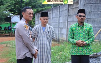 Safari Ramadhan di Pondok Pesantren  Kapolres Lampung Utara  Gelar Bakti sosial