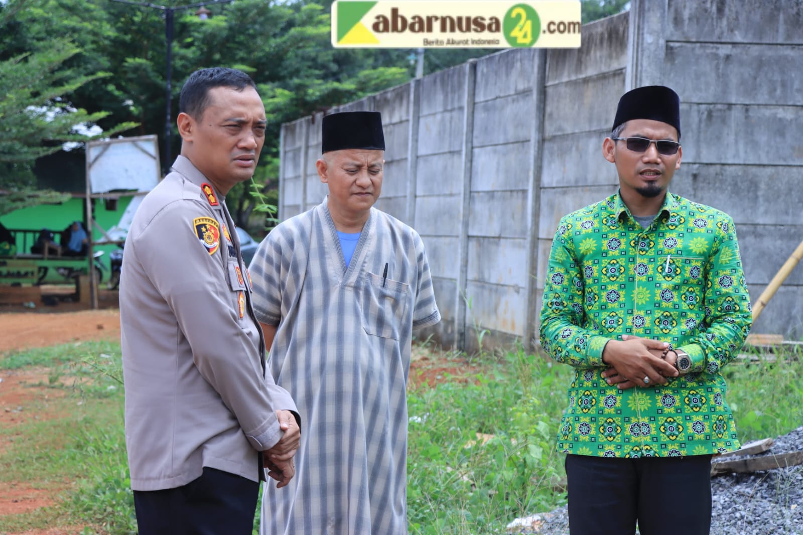Safari Ramadhan di Pondok Pesantren Kapolres Lampung Utara Gelar Bakti sosial