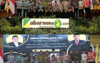 Bupati Lampung Utara Hadiri Serah Terima Jabatan (Sertijab) Kepala BPK Perwakilan Lampung