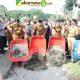 Bupati Lampung Utara Dr, Ir , H, Hamartoni Ahadis,M,Si, Hadiri Groundbreaking Perbaikan Jalan Bersama Gubernur Lampung