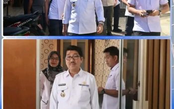 Bupati Lampung Utara Lakukan Pengecekan Ruangan di Sekretaris Daerah