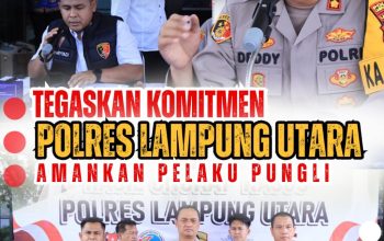 Tegaskan Komitmen, Polres Lampung Utara  Amankan Pelaku Pungli