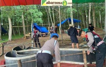 Polri dan TNI Gelar Olah TKP Bersama di Lokasi Sabung Ayam Waykanan