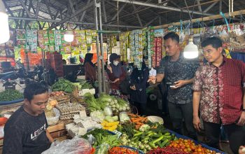 Polres PALI Melakukan Pemantauan Terhadap ketersediaan dan Harga Bahan Pokok (Bapokting)