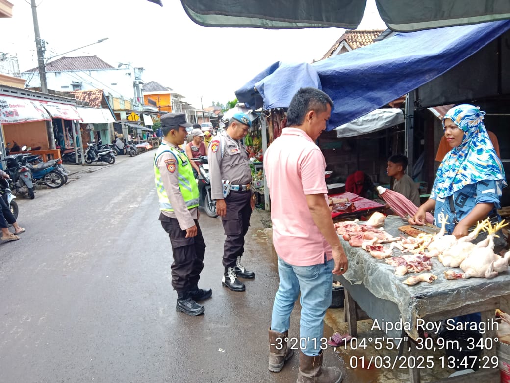 Polsek Tanah Abang Gelar Monitoring Harga Sembako Jelang Ramadan,Kapolres PALI Pastikan Stabilitas Pasar