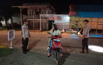 Polsek Talang Ubi Gelar KRYD untuk Mewujudkan Keamanan dan Ketertiban di Wilayah PALI
