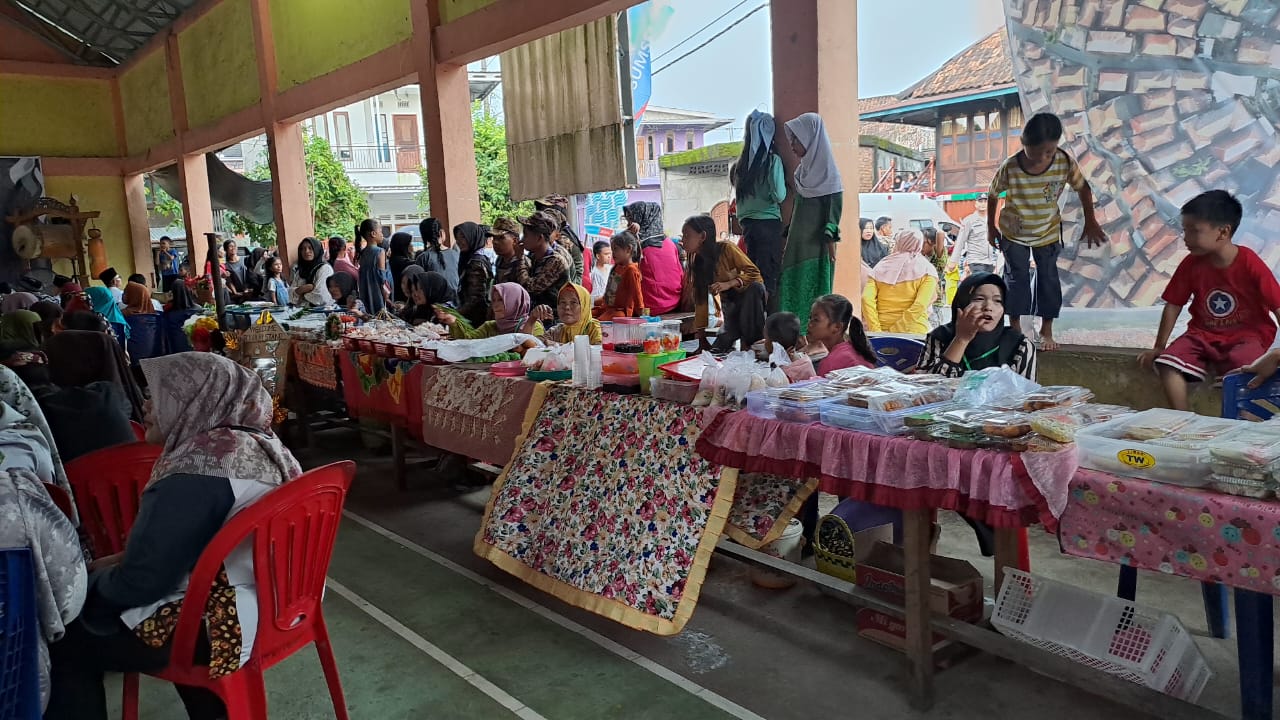 Pasar Bedug di Desa Tempirai Timur PALI Resmi dibuka