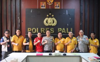 Pengurus Sekber Wartawan Indonesia (SWI) Kabupaten PALI Menggelar Audiensi Dengan Polres PALI