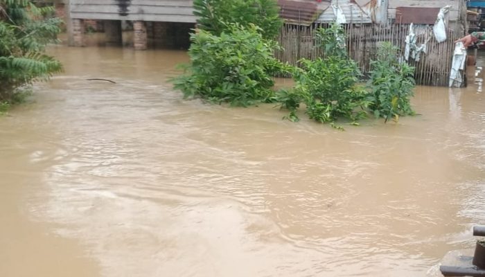 Banjir Landa Wilayah Talang Ubi, Polres PALI Lakukan Langkah Cepat Penanganan