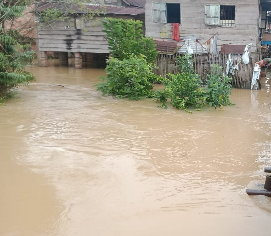 Banjir Landa Wilayah Talang Ubi, Polres PALI Lakukan Langkah Cepat Penanganan