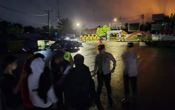 PATROLI SUBUH POLSEK TALANG UBI: UPAYA TEGAKKAN KETERTIBAN DAN AMANKAN WILAYAH DARI KENAKALAN REMAJA