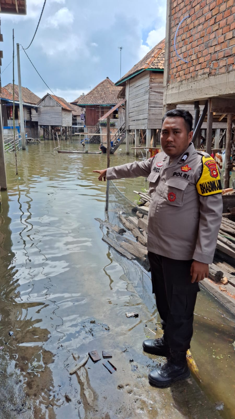 Banjir Rendam Empat Desa di Penukal Utara, Warga Diminta Waspada