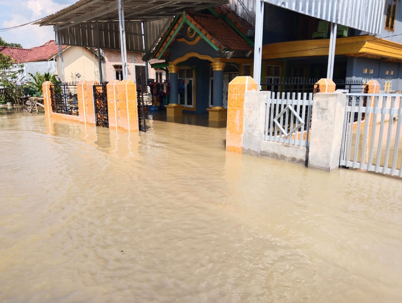 Sebelas Desa di Kecamatan Tanah Abang Terendam Banjir, Kapolres PALI Imbau Warga Waspada