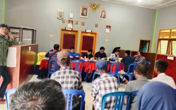 Pembayaran Kompesasi Seismix 3D PT Daqing di Desa Siku kabupaten Muara Enim Berjalan Dengan Tertif 