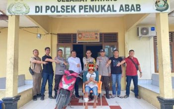 Tim Srigala Polsek Penukal Abab Tangkap Pelaku Pencurian Dengan Pemberatan