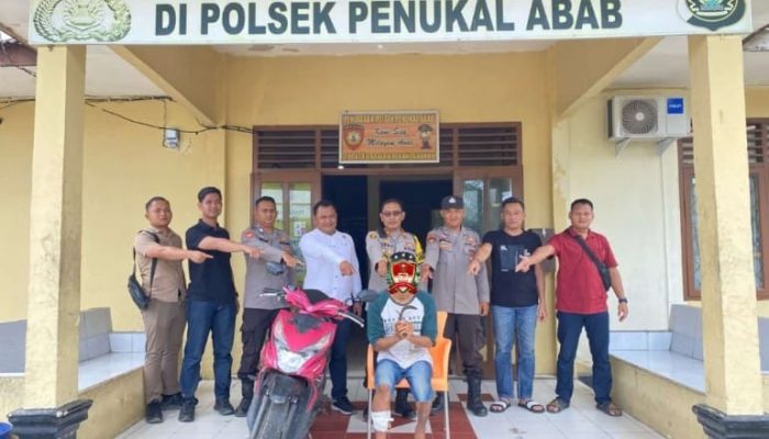 Tim Srigala Polsek Penukal Abab Tangkap Pelaku Pencurian Dengan Pemberatan