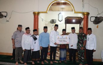 Pemerintah Kabupaten PALI Menggelar Safari Ramadhan 1446 H di Masjid At-Thahirin Desa Mangku Negara