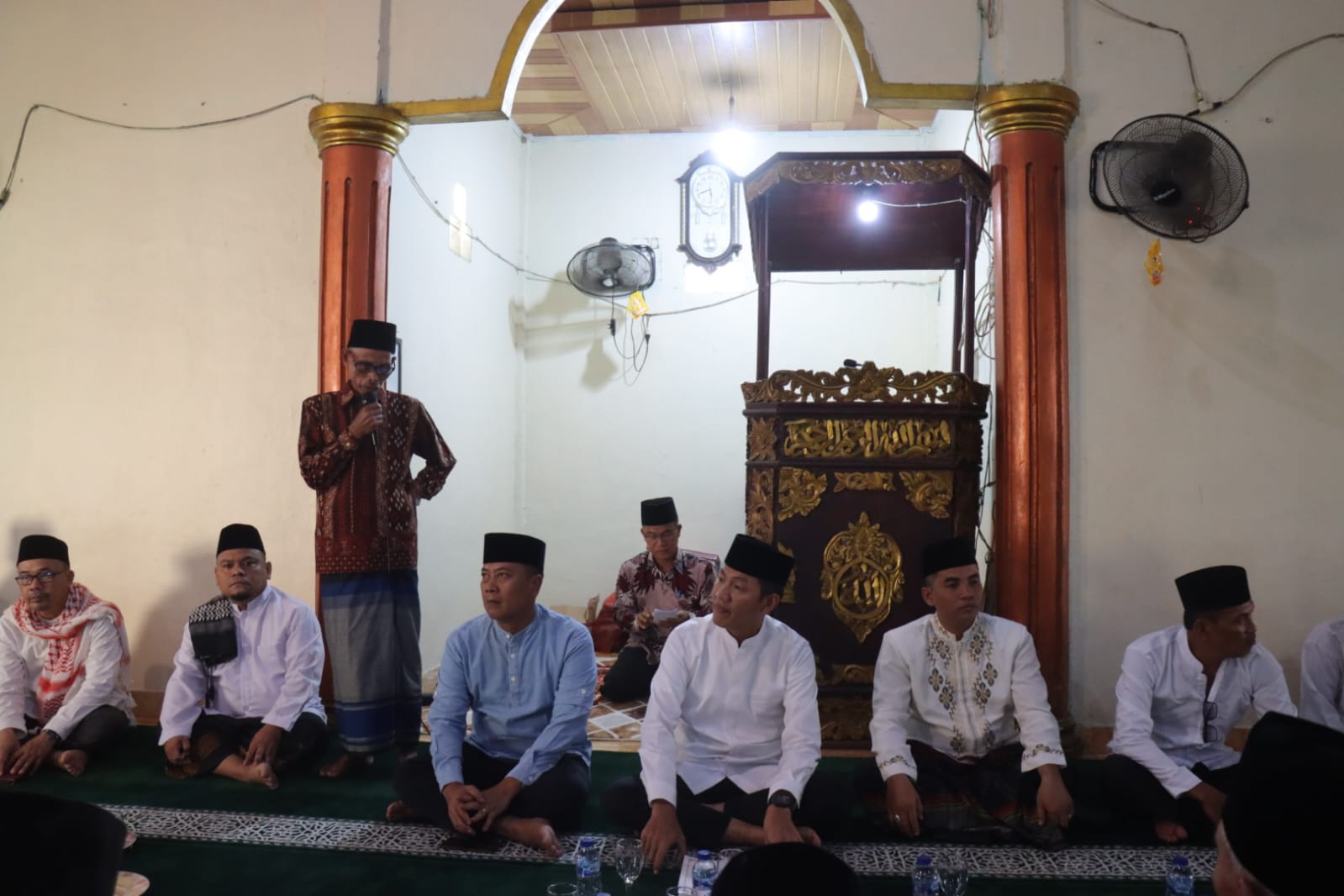 Pemerintah Kabupaten PALI Menggelar Safari Ramadhan 1446 H di Masjid At-Thahirin Desa Mangku Negara