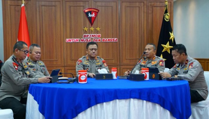 Susun Strategi Pengamanan Idul Fitri 1446 H, Dankorbrimob Polri Pimpin Rapat Koordinasi