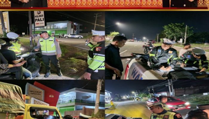 Polres PALI Gelar Razia Terpadu KRYD, Perketat Keamanan dan Ketertiban Masyarakat